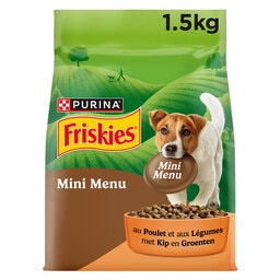 Friskies | Mini Menu | Hondenvoeding | Adult | Brokjes | Kip 