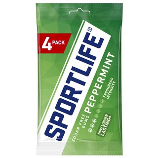 Sportlife | Kauwgom | Peppermint 72 gr