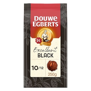 Douwe Egberts | Koffie | Excellent black | Gemalen 