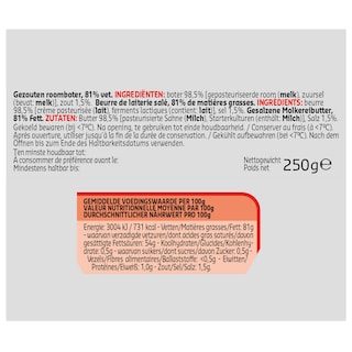 Delhaize | Boter | Gezouten 