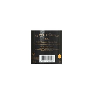 FR BORDEAUX SAINT EMILION GC | Petit Cheval 2012 