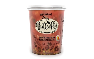 Butterfly | soep | Tomaten | Groenten | Balletjes 