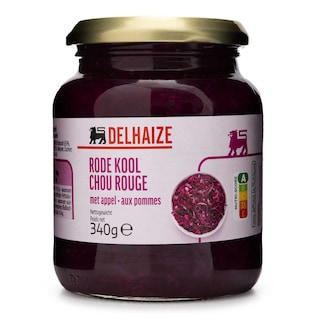 Delhaize | Rode kool | Appel 