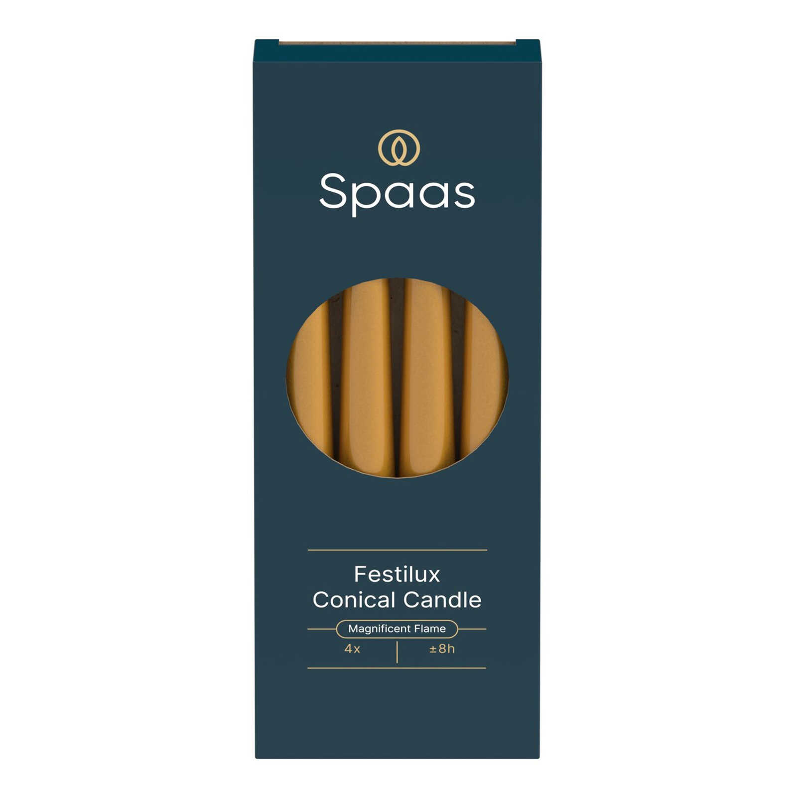 Spaas | Bougie | Festilux 4 | Or 
