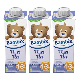 Bambix | Groeidrink | Rijst | 1-3 3 x 25 cl