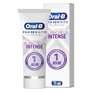 Oral-B | 3D White | Dentrifice | 3dw | Clinical Radiant  Blanc 