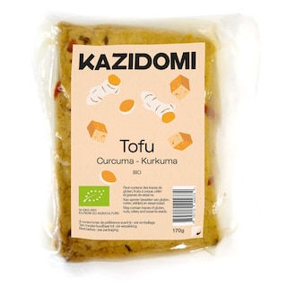 Kazidomi | Tofu curcuma | Bio 