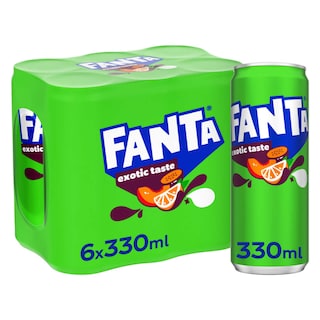 Fanta | Exotic | Blik 6 x 33 cl