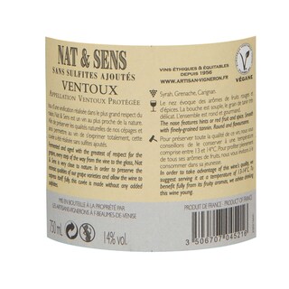 Rhône - Ventoux AC | France - Frankrijk | Nat & Sens 2018 