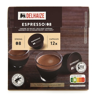 Delhaize | Café | Espresso 08 | Dolce Gusto capsules 84 gr