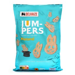 Delhaize | Chips | Natuur 125 gr