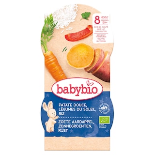 Babybio | Maaltijd | Z.Aardappel Groenten | 8M | Bio 2 x 200 gr
