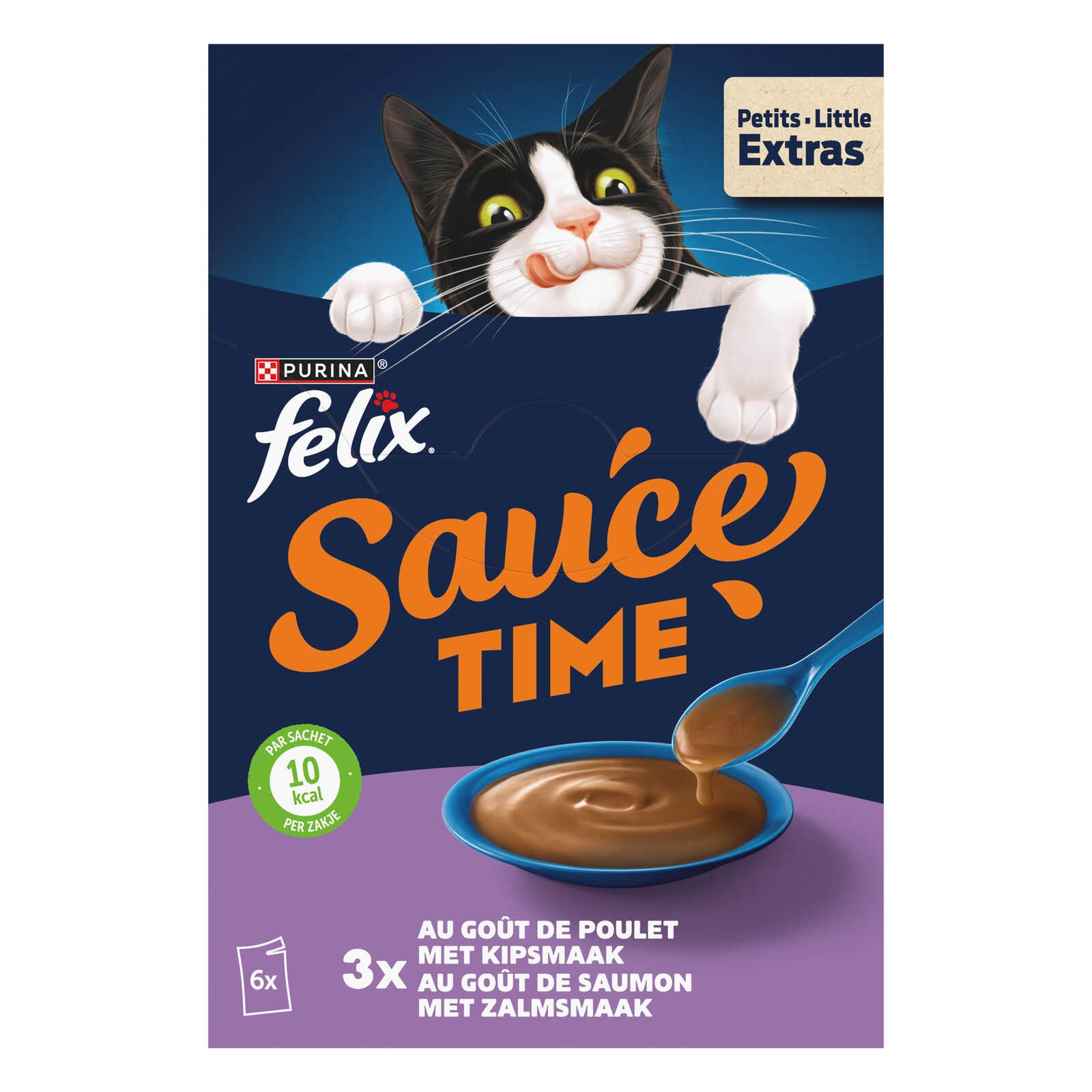 Felix Kattensnacks | Sauce | Kip & Zalm