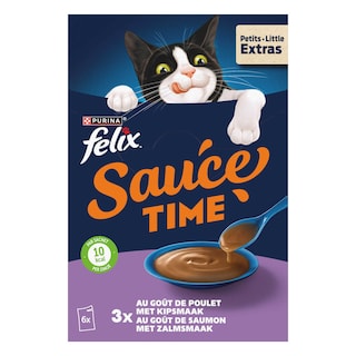 Felix | Snacks Chat | Sauce | Poulet & Saumon 