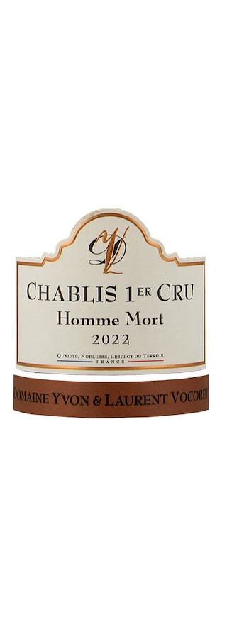 Domaine Yvon & Laurent Vocoret | Chablis Premier Cru Homme Mort | 2022 75 cl