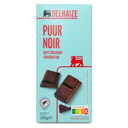 Delhaize | Chocolat | Noir 200 gr