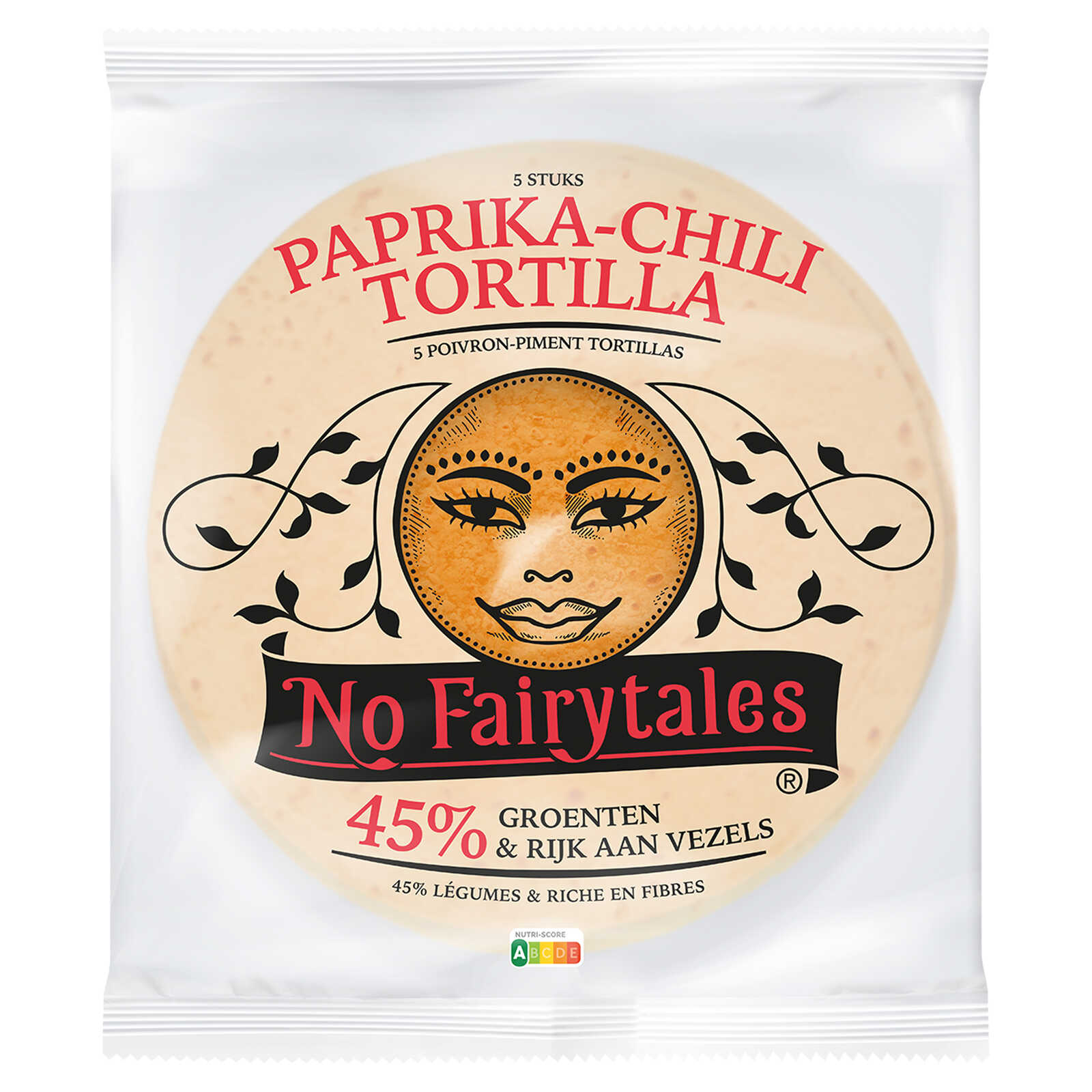 No Fairytales Tortilla wraps | Paprika chili