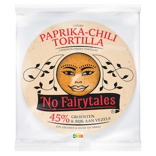 No Fairytales | Tortilla wraps | Paprika chili 