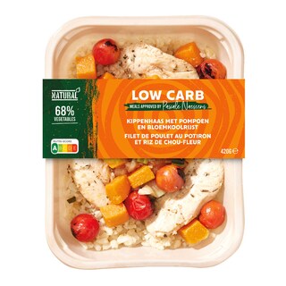 Natural Healthy Meals | Pascale Naessens | Kippenhaas | Bloemkoolrijst 420 gr