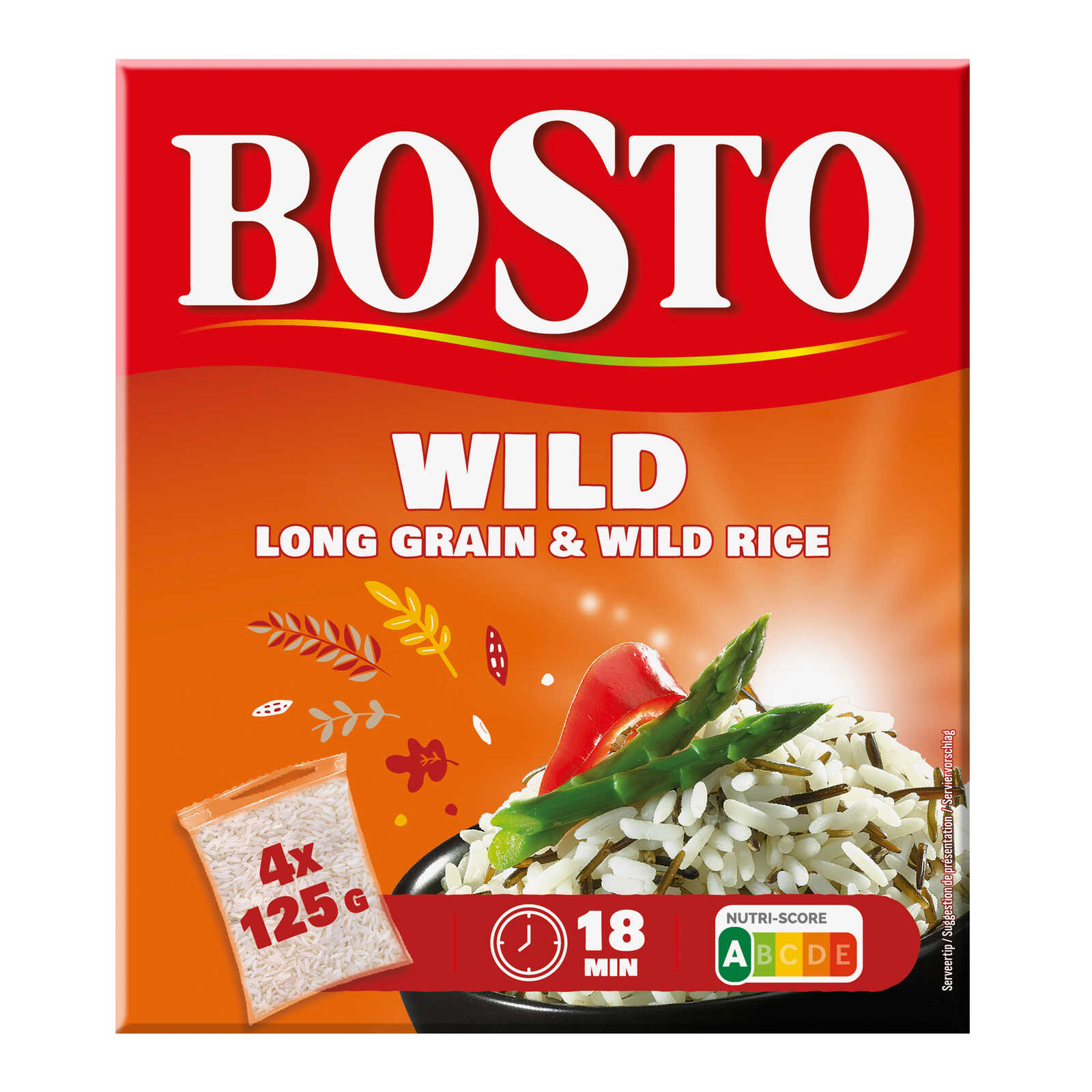 Bosto Rijst | Langkorrelig-Wild | 18 min
