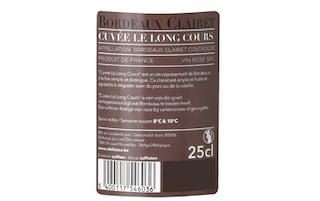 Le Long Cours | Bordeaux Clairet 25 cl
