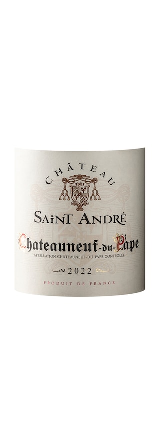 France | Châteauneuf Du Pape Saint André 2022 Rood 