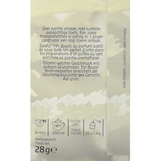 Delhaize | Bio | Tisane | Ortie | Sachets | Bio 