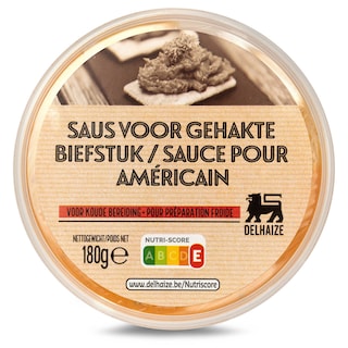 Delhaize | Saus | Filet Américain 