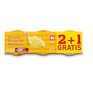 Delhaize | Rijstpap | 2+1 gratis 