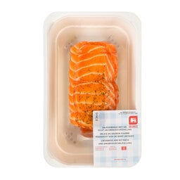 Delhaize | Rôti de saumon | Poisson-Noix de St-Jacques 