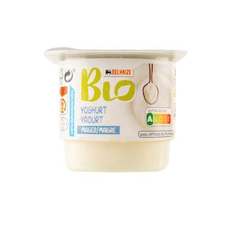 Delhaize | Bio | Yoghurt | Mager | Bio 4 x 125 gr