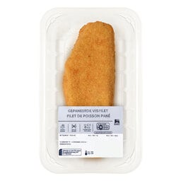 Delhaize | MSC gepaneerde visfilet 