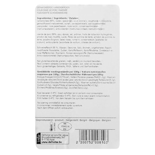 Delhaize | Porc | Côtes | Marinée +/- 240 gr
