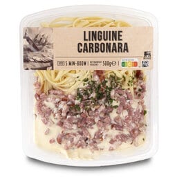 Delhaize | Linguini carbonara 
