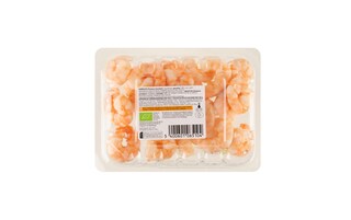 Delhaize | Bio | Scampis | Cuits | Décortiqués | Bio 