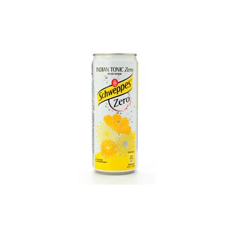 Schweppes | Indian Tonic | Zero | Canette 