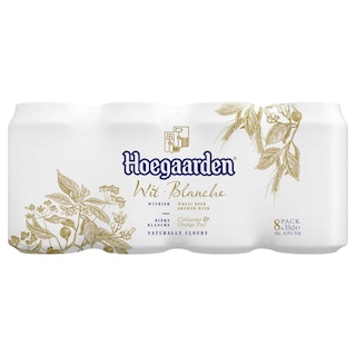 Hoegaarden | Bière blanche | 4,9% alc | Canette 