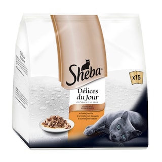 Sheba | Aliment chat | Volaille en sauce 