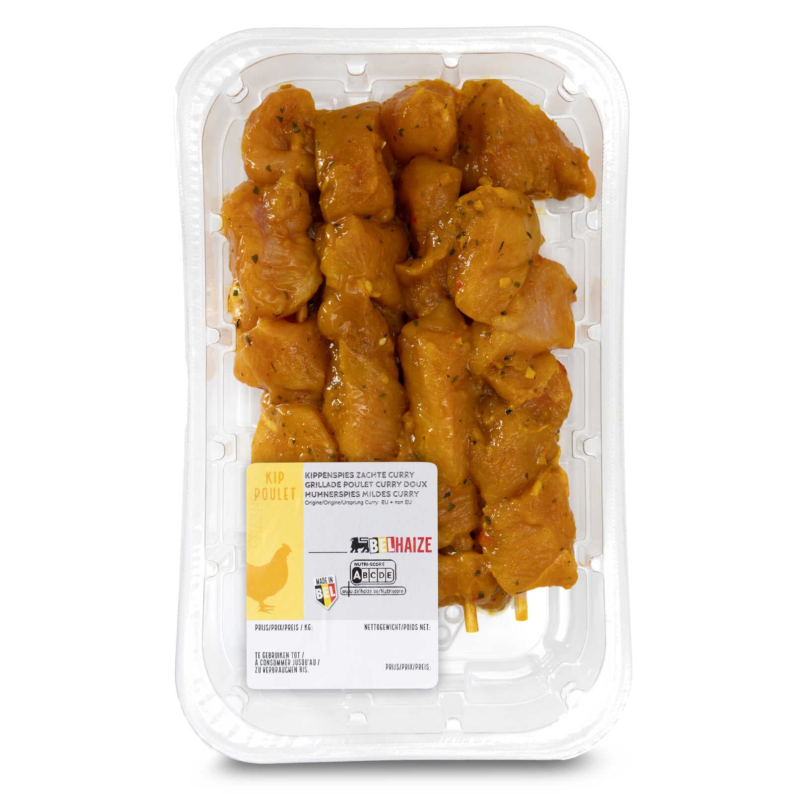 Delhaize Spies | Kip | Zachte curry