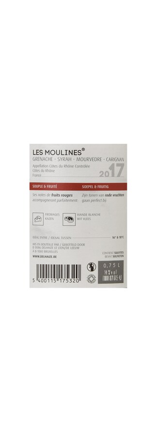 France - Frankrijk | Côtes du Rhône AC | Les Moulines Rood 