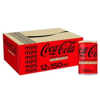 Coca-Cola | Zero Sugar en zonder cafeïne | Blik 