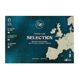 World of Oysters | oesters | Premium selection | 6st 