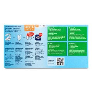 Toppits | Diepvrieszakken | 1l 40 st