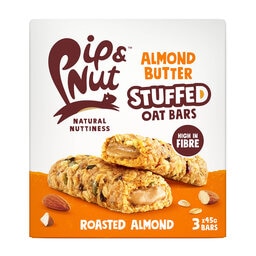 Pip&Nut | Barre d'avoine | Fourrée | Pâte d'amande 3 x 45 gr