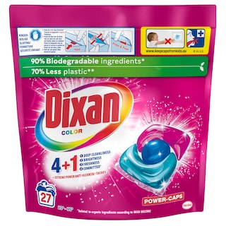 Dixan | Power Caps | Color | 27DS 27 pc