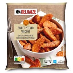 Delhaize | Partjes | Zoete aardappel 600 gr