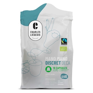 Charles Liégeois | Café | Caps | Fairtrade | Bio 