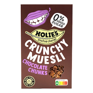 Holie's | Crunchy muesli | Chocolade 
