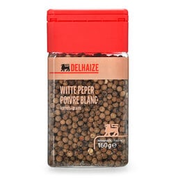 Delhaize | Kruiden | Peper | Wit | Korrels 160 gr