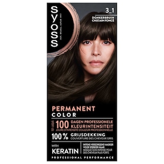 Syoss | Haarkleuring | 3-1 | Donkerbruin 